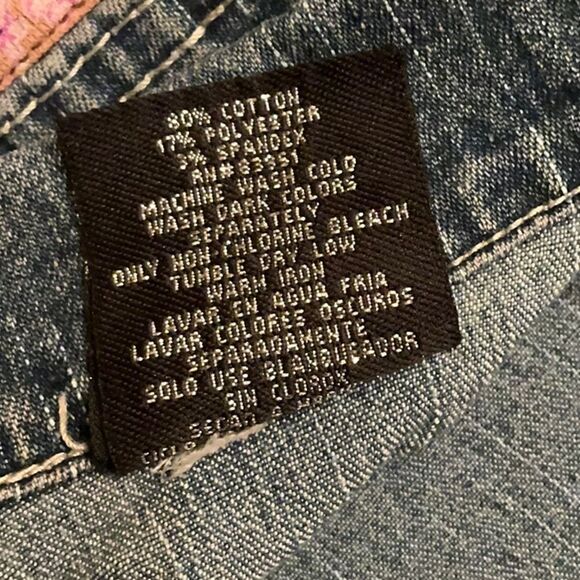 Upcycled Bambi Disney Disneyland Denim Toddler Jacket - Picture 9 of 11